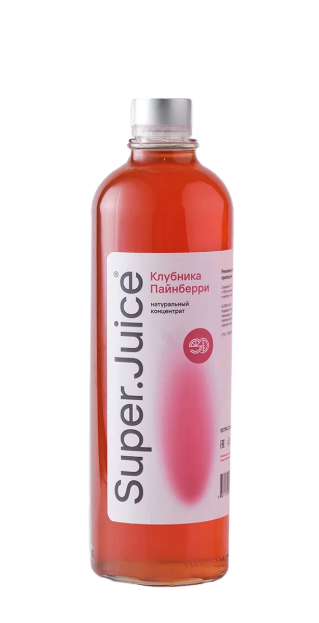 Концентрат Surer.Juice Клубника-Пайнберри 1 кг