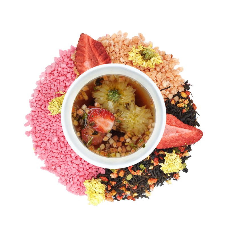 Чай Tasteabrew TO GO чёрный Цейлон с клубникой и хризантемой (16.5 гр)